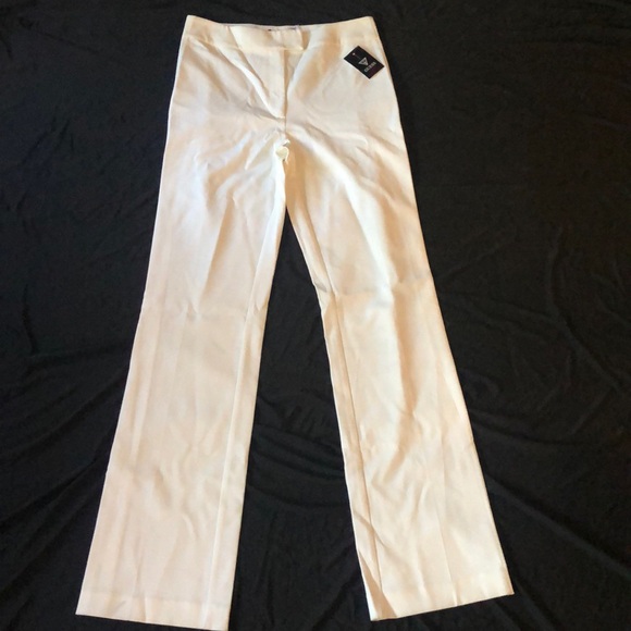 New Guess By Marciano Taryn High Rise White Suiting Dressy Pant XS - Picture 7 of 11